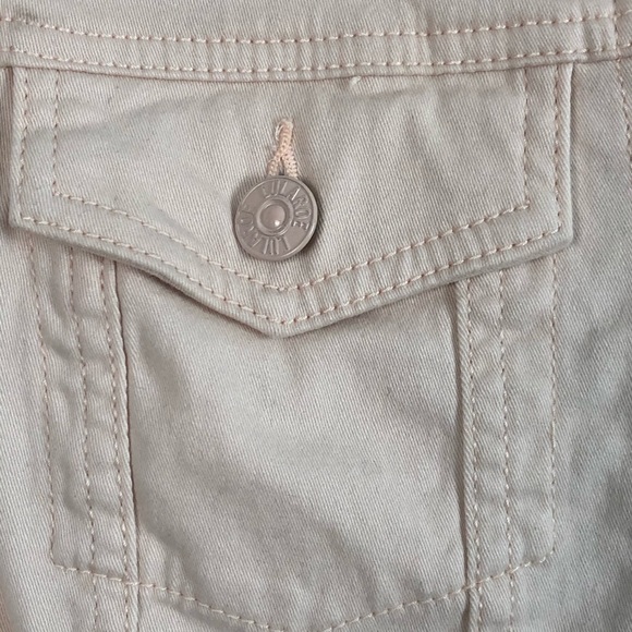 LuLaRoe Jaxon Denim Jean Jacket NWT Blush colour. XXS - Picture 5 of 8